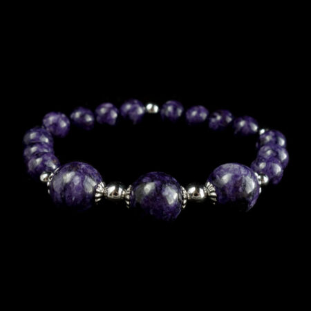 Charoite Imitation Art Stone Bracelet