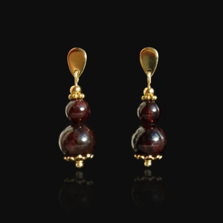 Almandine Garnet Earrings