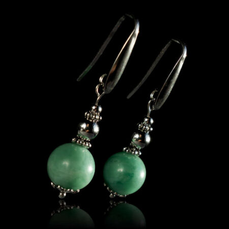 African Emerald Earrings