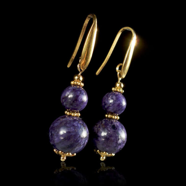 Charoite-Imitation-Stone-Earrings-dyed-stone-art-stone-beads-hypoallergic-stainless-steel-08385-1