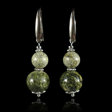 Russian Serpentine Earrings