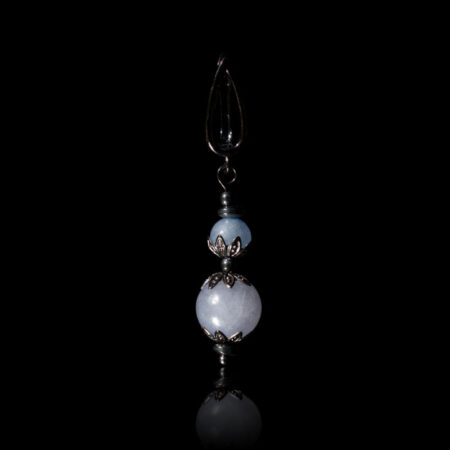 Aquamarine Chalcedony Earring