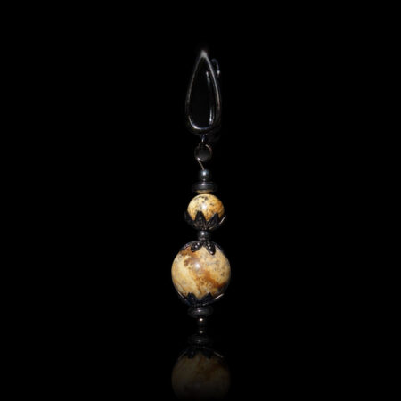 Picture Jasper Earring