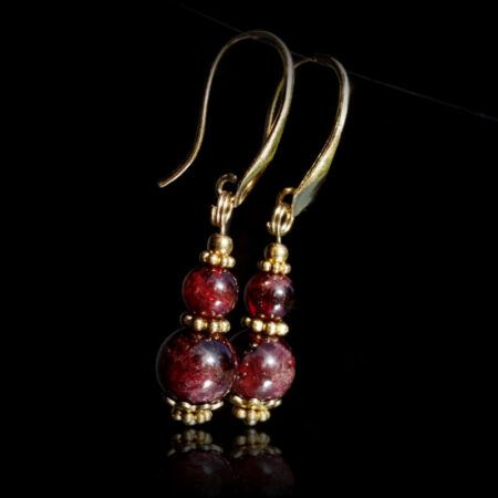 Almandine Garnet Earrings