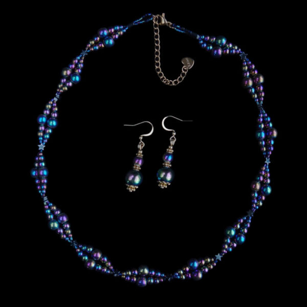 Iridescent-Hematine-Beadwork-Necklace-Earrings-Set-Ceramic-Magnetic-Rainbow-Hematite-Beads-Hypoallergic-Stainless-Steel-08925-1