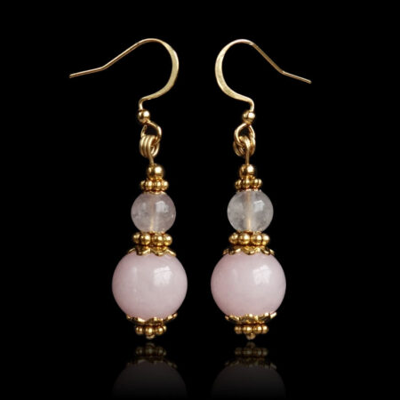 Rose Quartz Earrings