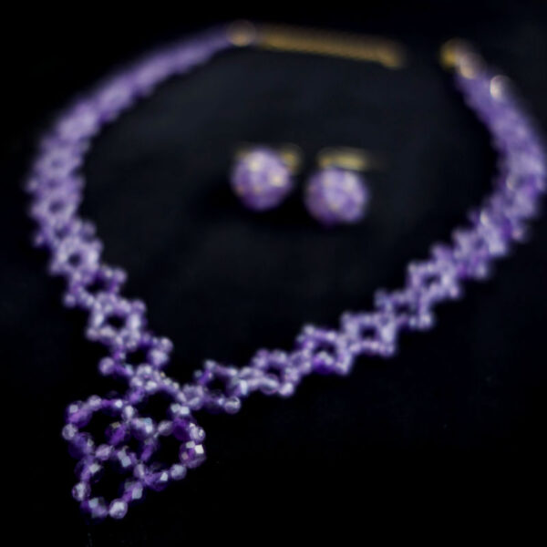 Amethyst-Beadwork-Necklace-Earrings-Set-Semi-Precious-Stone-Beads-Hypoallergic-Stainless-Steel-08735-1