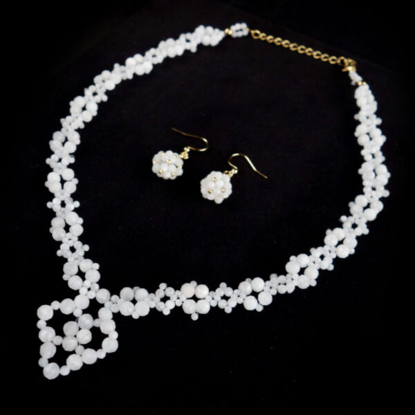 Moonstone-Beadwork-Necklace-Earrings-Set-Semi-Precious-Stone-Beads-Hypoallergic-Stainless-Steel-08757-1