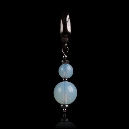 Opalite Glass Earring