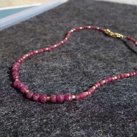 Natural Ruby Necklace