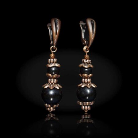 Black Ox Horn Earrings