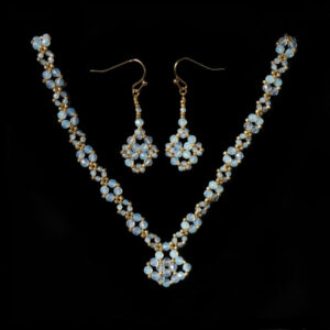 Necklace Earrings Classical Beadwork Set