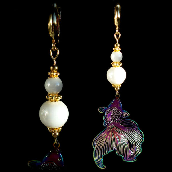 AB-Porcelain-Imitation-Glass-Koi-Serenity-Earrings-Semi-Precious-Stone-Beads-Shvenzy-English-Lock-Hypoallergic-Hooks-00074-1