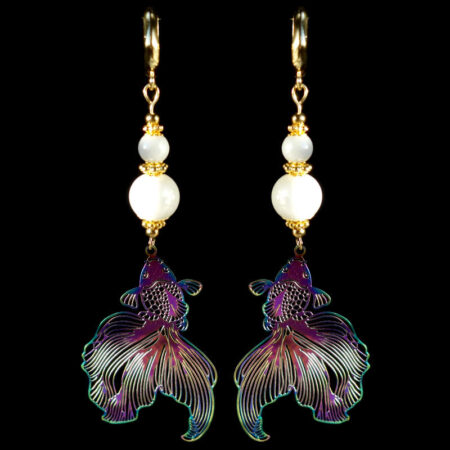 AB-Porcelain-Imitation-Glass-Koi-Serenity-Earrings-Semi-Precious-Stone-Beads-Shvenzy-English-Lock-Hypoallergic-Hooks-00074-2