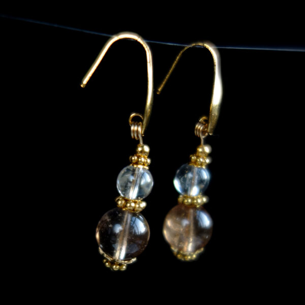 Champagne-Clear-Topaz-Earrings-PVD-plated-Stainless-Steel-Hooks-Findings-00450-1