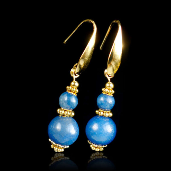 Royal-Blue-Aventurine-Earrings-PVD-plated-Stainless-Steel-Hooks-Findings-00504-0