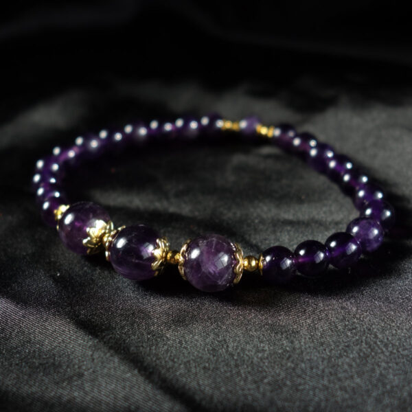 Amethyst-semi-previous-gemstone-beaded-bracelet-stainless-steel-DSC01685-1