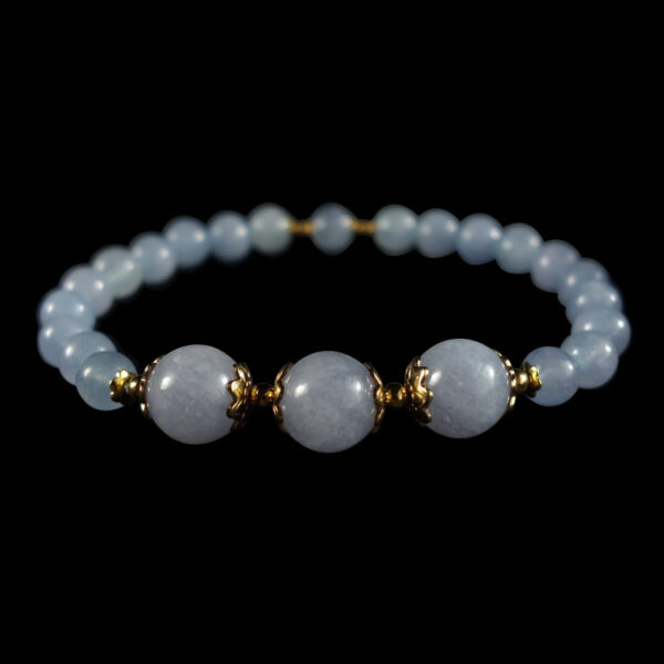 Aquamarine-Blue-Chalcedony-Dyed-Semi-Precious-Stone-Stainless-Steel-Beaded-Bracelet-DSC01540-0