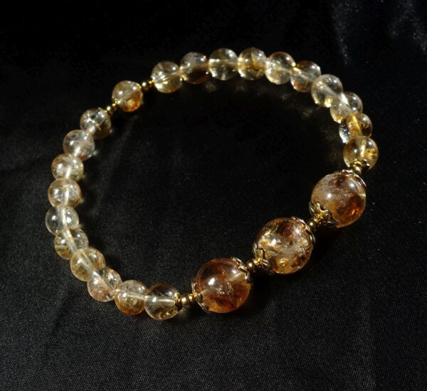 Citrine-Semi-Precious-Stone-Bracelet-PVD-Plated-Golden-Stainless-Steel-DSC00983-1