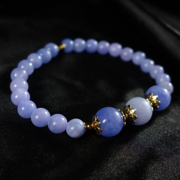 Lilac-Chalcedony-Dyed-Semi-Precious-Stone-Stainless-Steel-Beaded-Bracelet-DSC01537-1