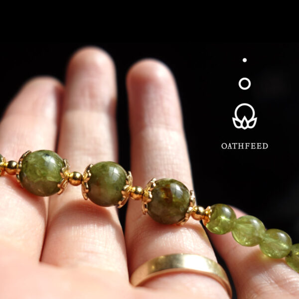 Natural-Olivine-Peridot-Gemstone-Beaded-BBracelet-Stainless-Steel-DSC01860-1