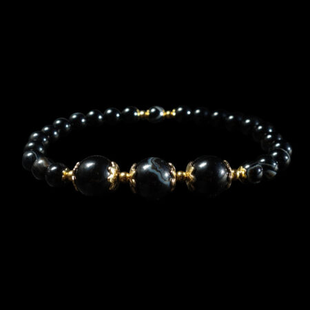 Onyx-Semi-Precious-Stone-Bracelet-PVD-Plated-Golden-Stainless-Steel-DSC00967-0