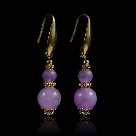Matter-purple-chalcedony-earrings-semi-precious-stone-pvd-plated-gold-finish-stainless-steel-02951-1