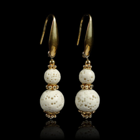 cream-lava-stone-earrings-dyed-natural-basalt-beads-pvd-plated-stainless-steel-18k-finish-03220-0
