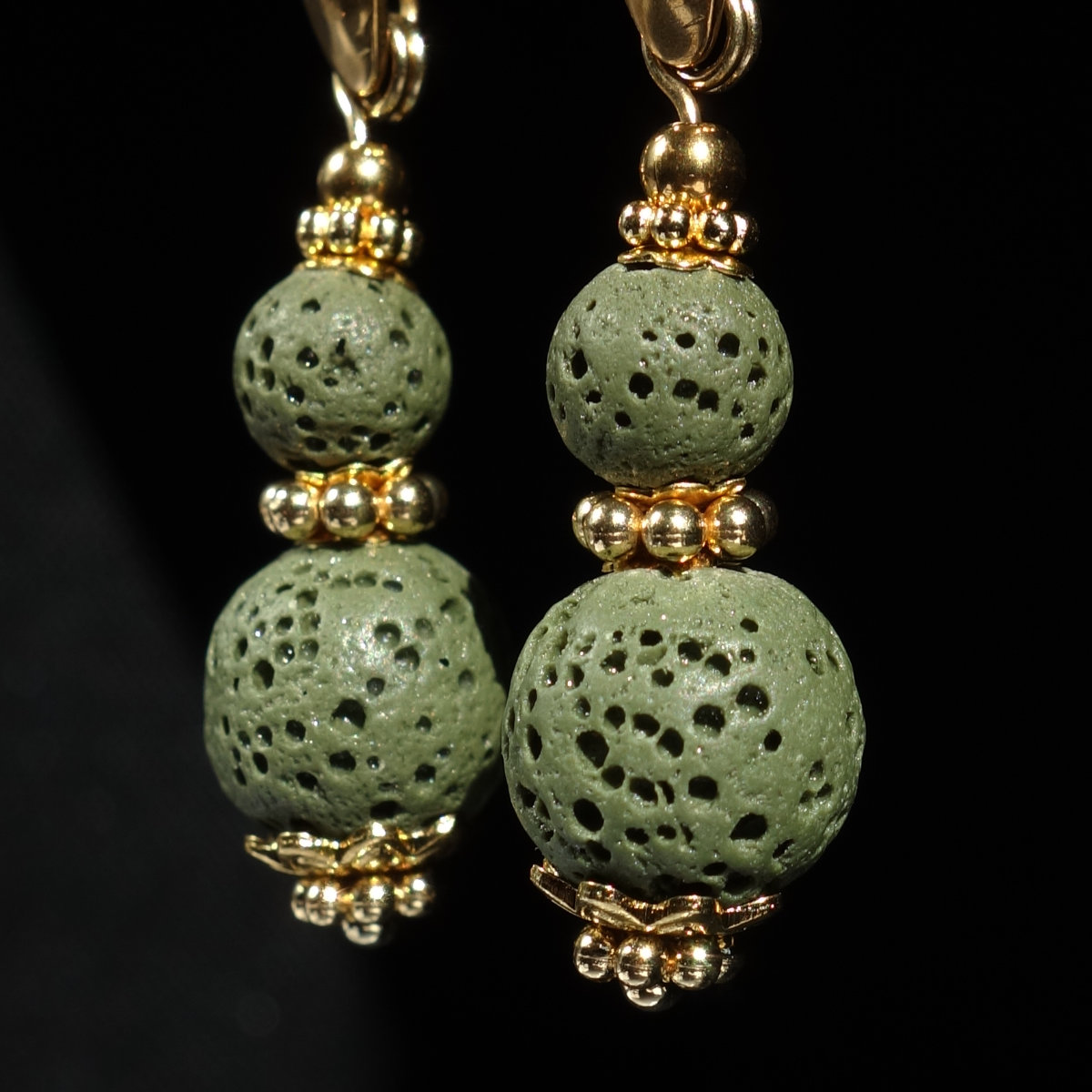dark-green-lava-stone-earrings-dyed-natural-basalt-beads-pvd-plated-stainless-steel-18k-finish-03272-1