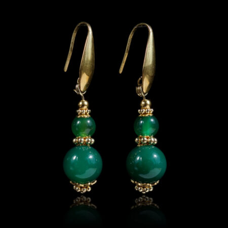 green-agate-dro-earrings-semi-precious-gem-beads-pvd-plated-stainless-steel-02965-1