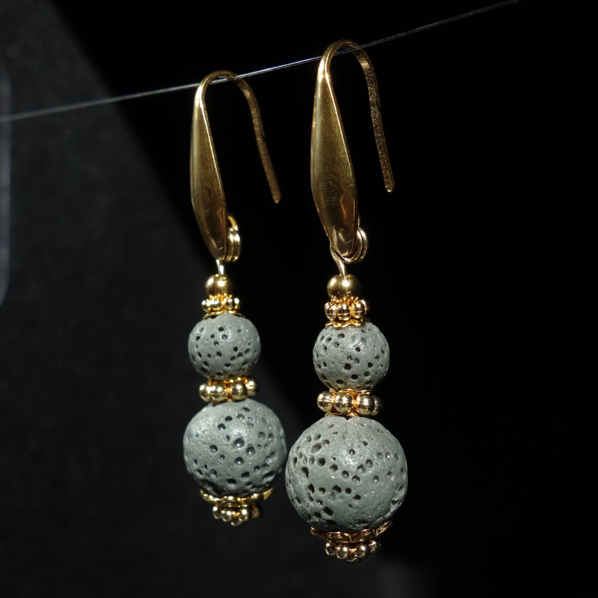 grey-lava-stone-earrings-dyed-natural-basalt-beads-pvd-plated-stainless-steel-18k-finish-03379-1