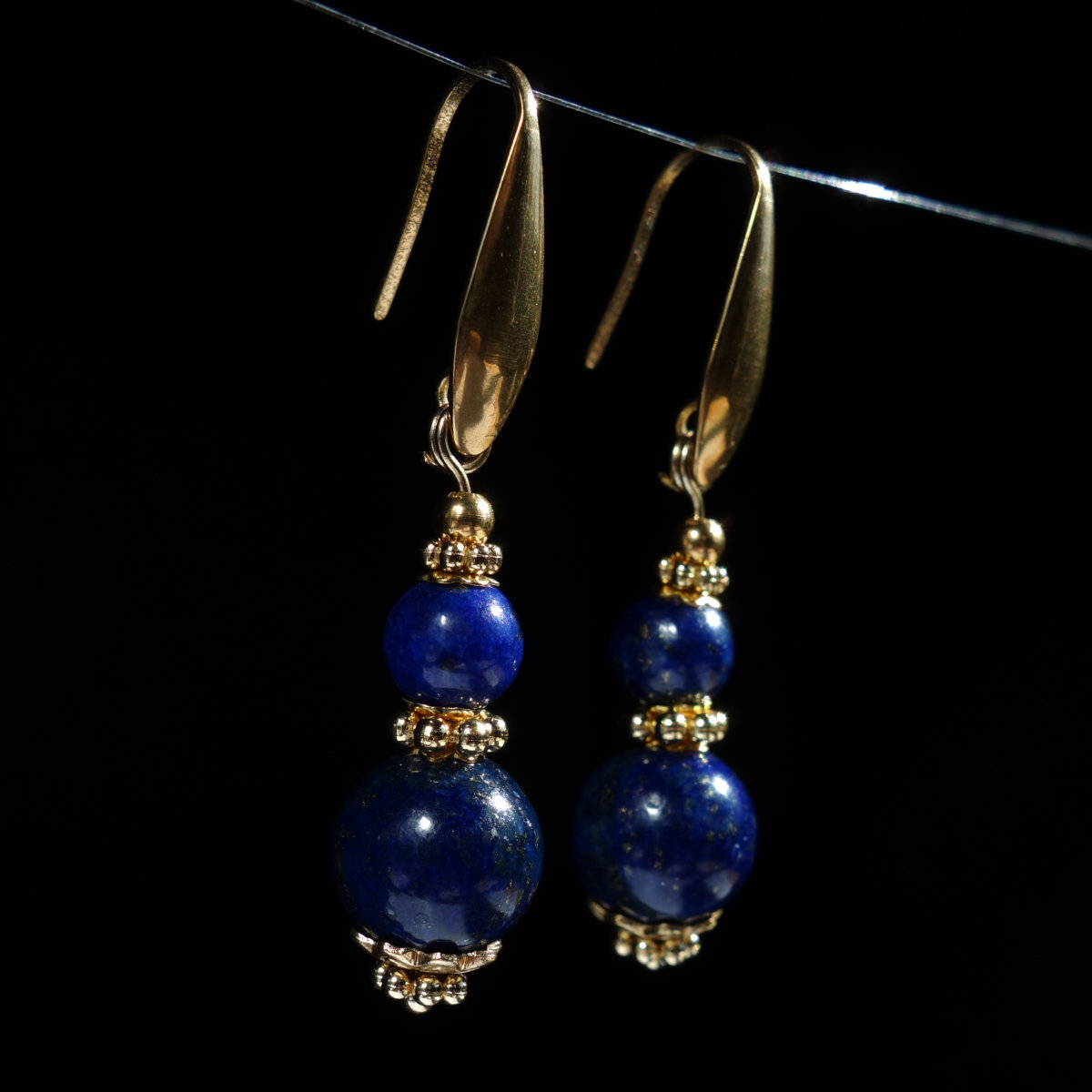lapis-lazuli-earrings-enhanced-semi-precious-stone-beads-pvd-plated-gold-finish-stainless-steel-02990-1
