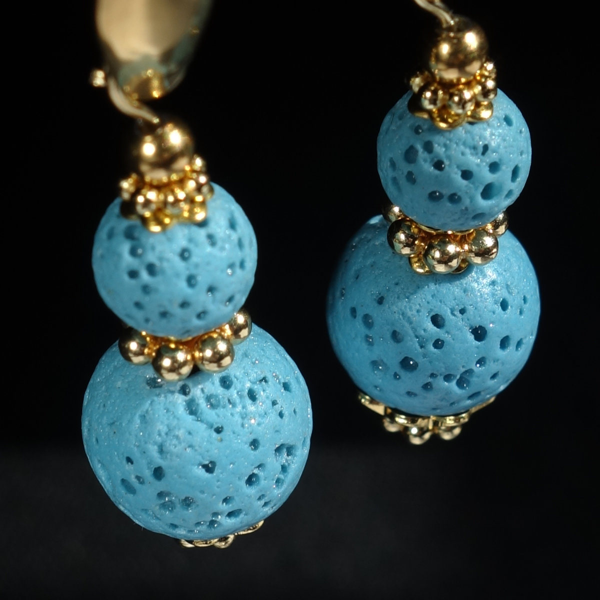light-blue-lava-stone-earrings-dyed-natural-basalt-beads-pvd-plated-stainless-steel-18k-finish-03300-1