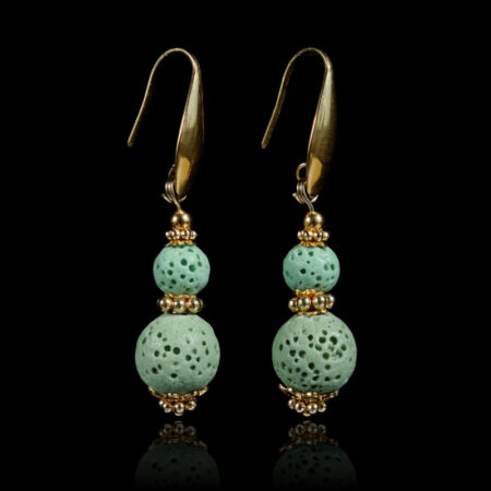light-green-lava-stone-earrings-dyed-natural-basalt-beads-pvd-plated-stainless-steel-18k-finish-03247-1