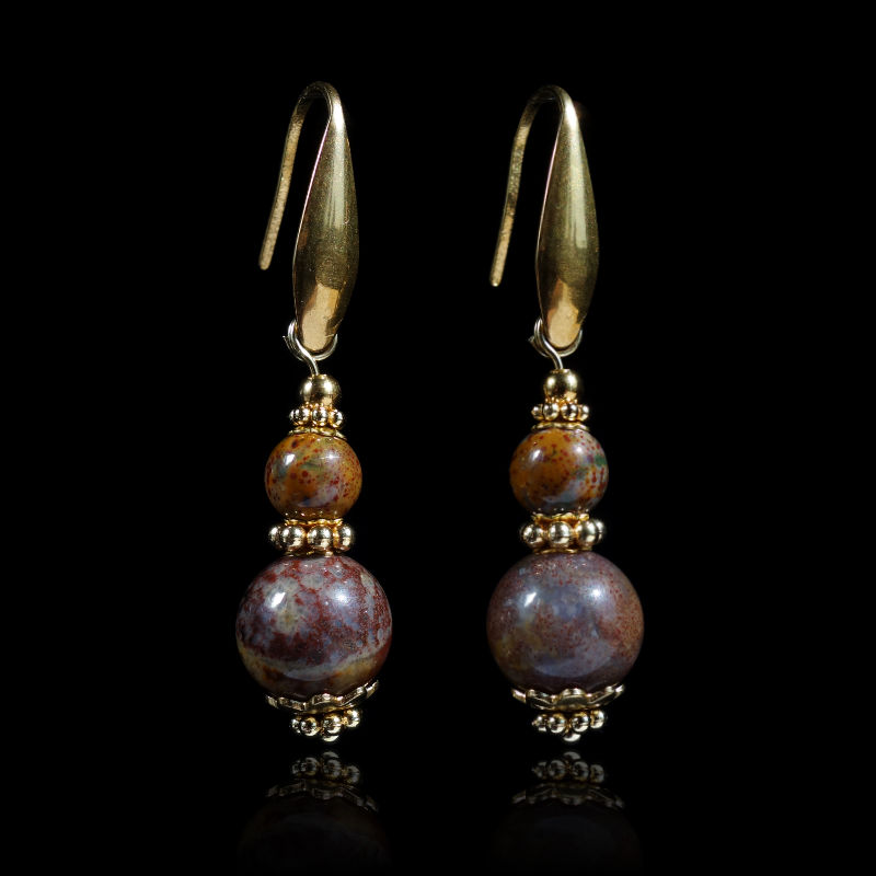 ocean-agate-earrings-semi-precious-gemstone-beads-pvd-plated-stainless-steel-18k-gold-finish-03696-1