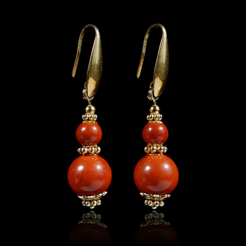 red-jasper-earrings-semi-precious-stone-beads-pvd-plated-gold-finish-stainless-steel-03497-1