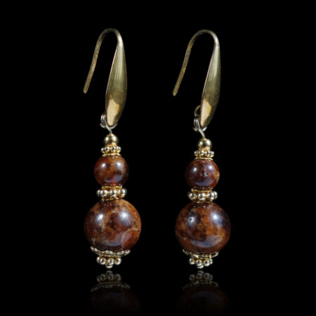 spessartine-garnet-earrings-semi-precious-gemstone-beads-pvd-plated-stainless-steel-18k-gold-finish-03662-1