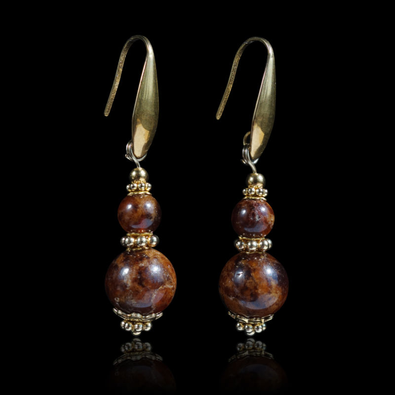 spessartine-garnet-earrings-semi-precious-gemstone-beads-pvd-plated-stainless-steel-18k-gold-finish-03662-1