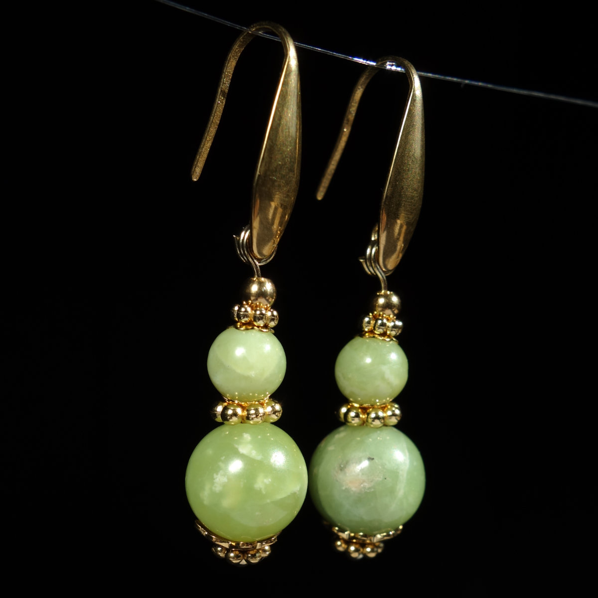 vesuvianite-earrings-semi-precious-gemstone-beads-pvd-plated-stainless-steel-18k-gold-finish-03452-1
