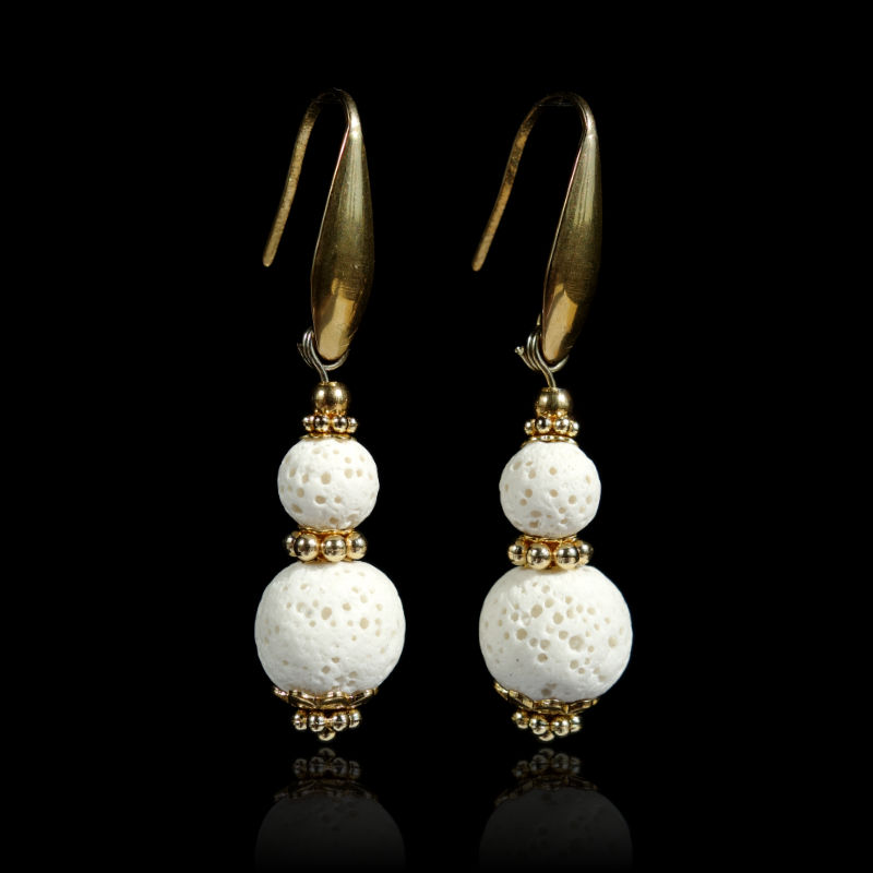 white-lava-stone-earrings-dyed-natural-basalt-beads-pvd-plated-stainless-steel-18k-finish-03205-1