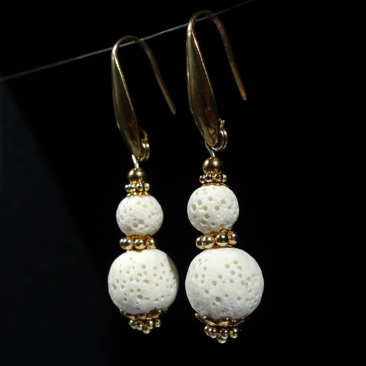 white-lava-stone-earrings-dyed-natural-basalt-beads-pvd-plated-stainless-steel-18k-finish-03207-1