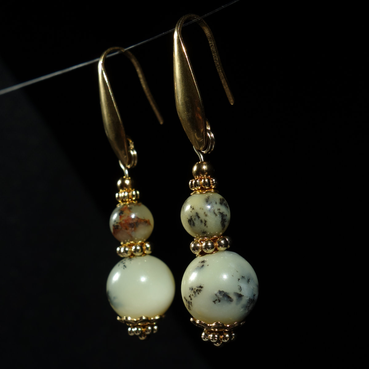 yellow-dendritic-opal-earrings-semi-precious-stone-beads-pvd-plated-stainless-steel-18k-gold-finish-03633-1